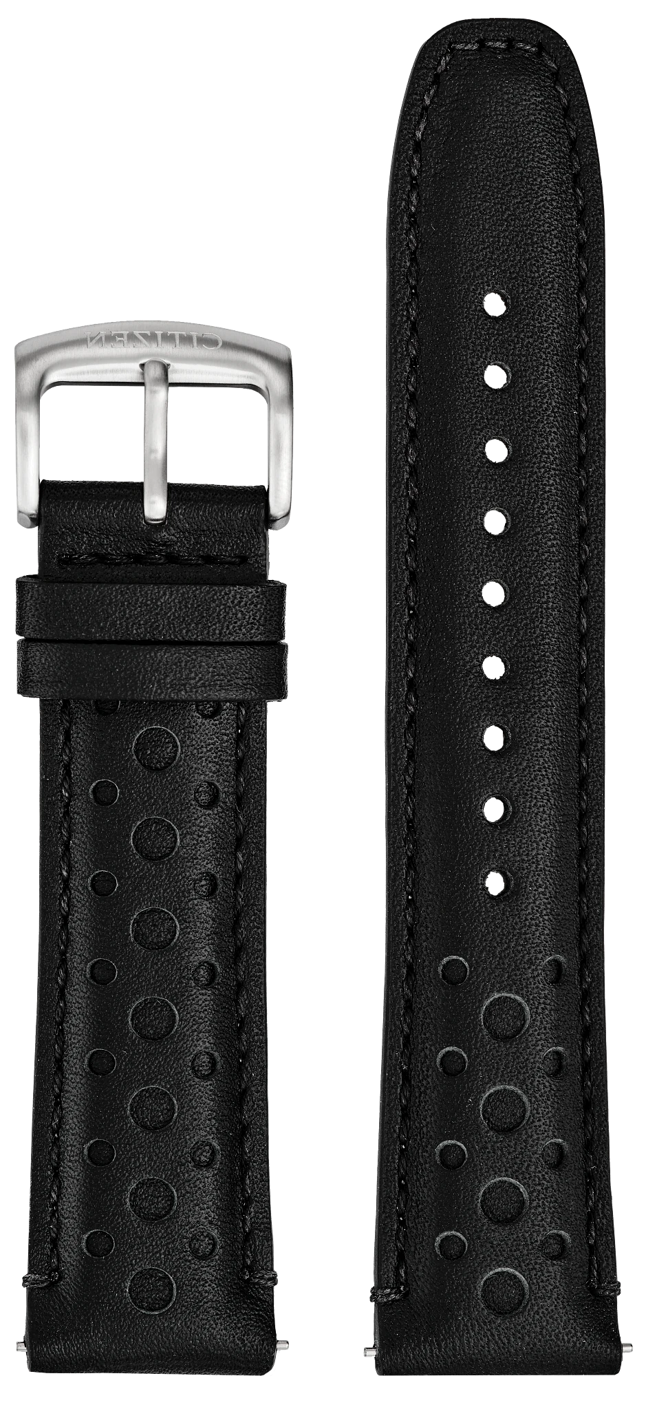 Black Leather Strap (22mm) Dial 59-005K1-02 | CITIZEN Black Leather Strap (22mm) Dial 59-005K1-02 | CITIZEN